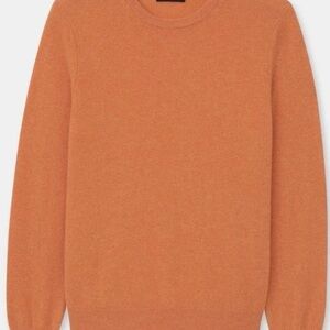 NAADAM Men's Crewneck Sweater in Burnt Orange